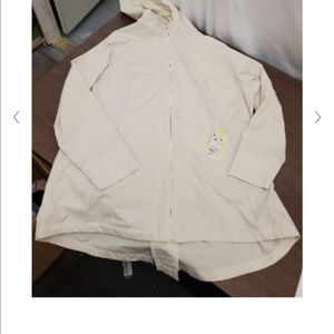 NWT All In Motion Linen Rain Jacket size medium